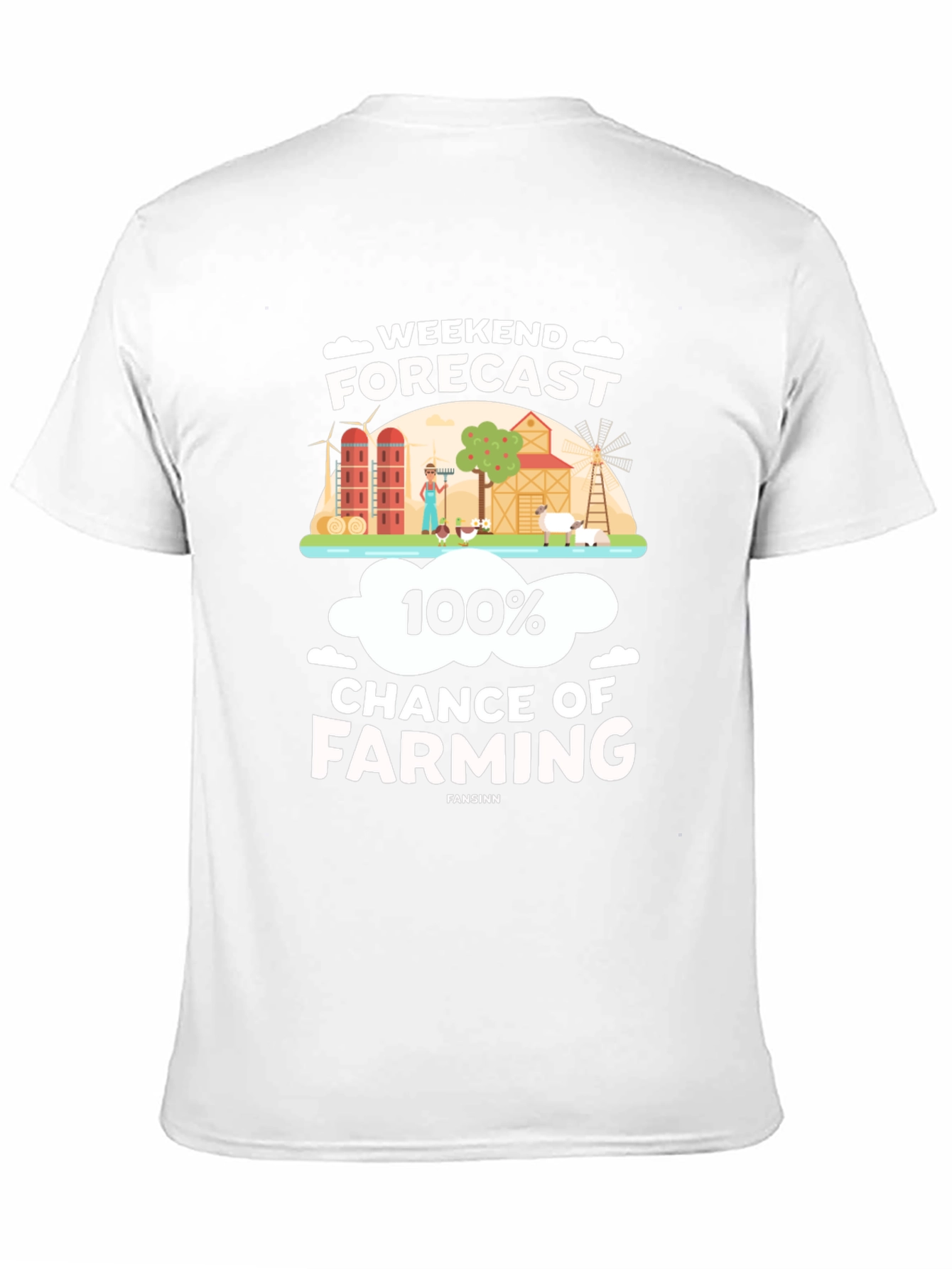 Weekend Forecast Farming T-Shirt
