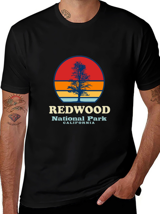 Redwood National Park Retro T-Shirt