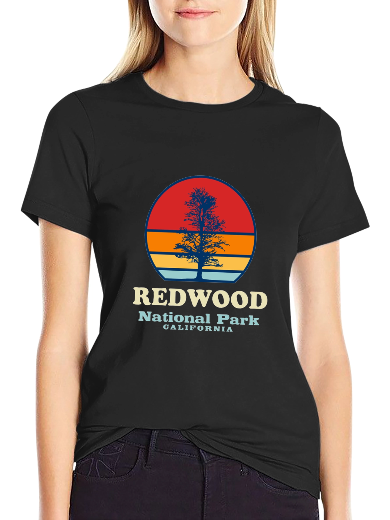Redwood National Park Retro T-Shirt
