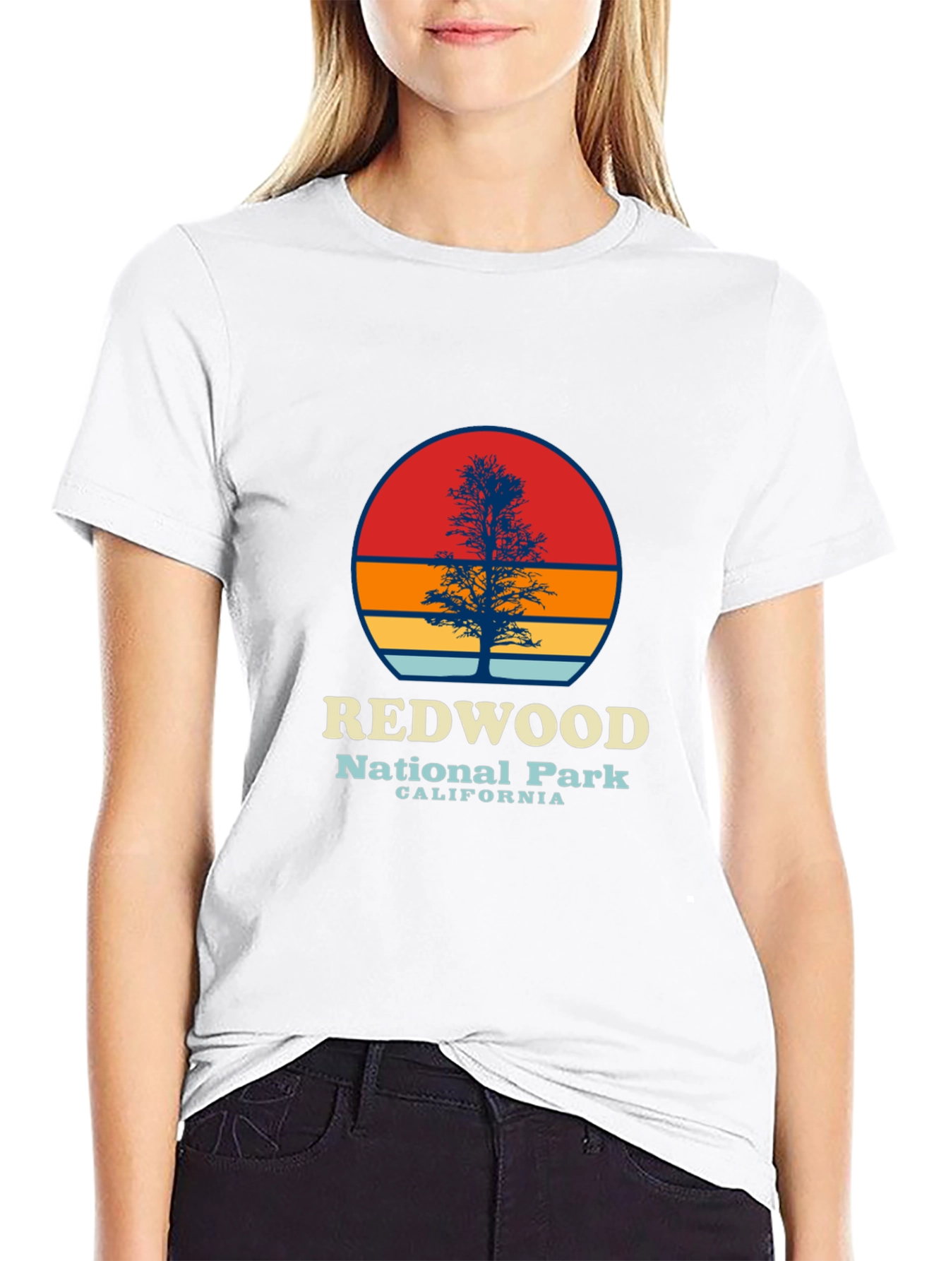 Redwood National Park Retro T-Shirt