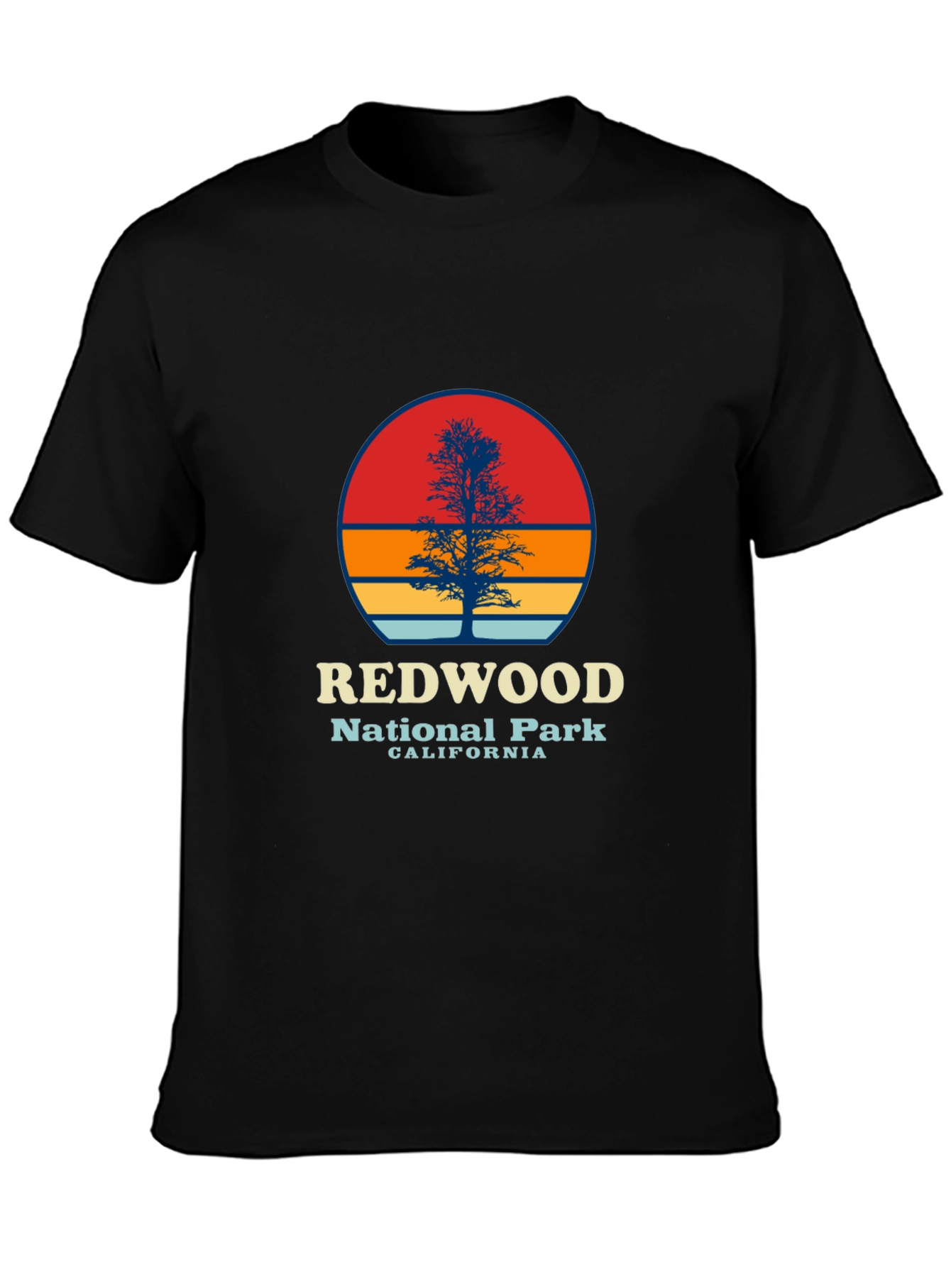 Redwood National Park Retro T-Shirt