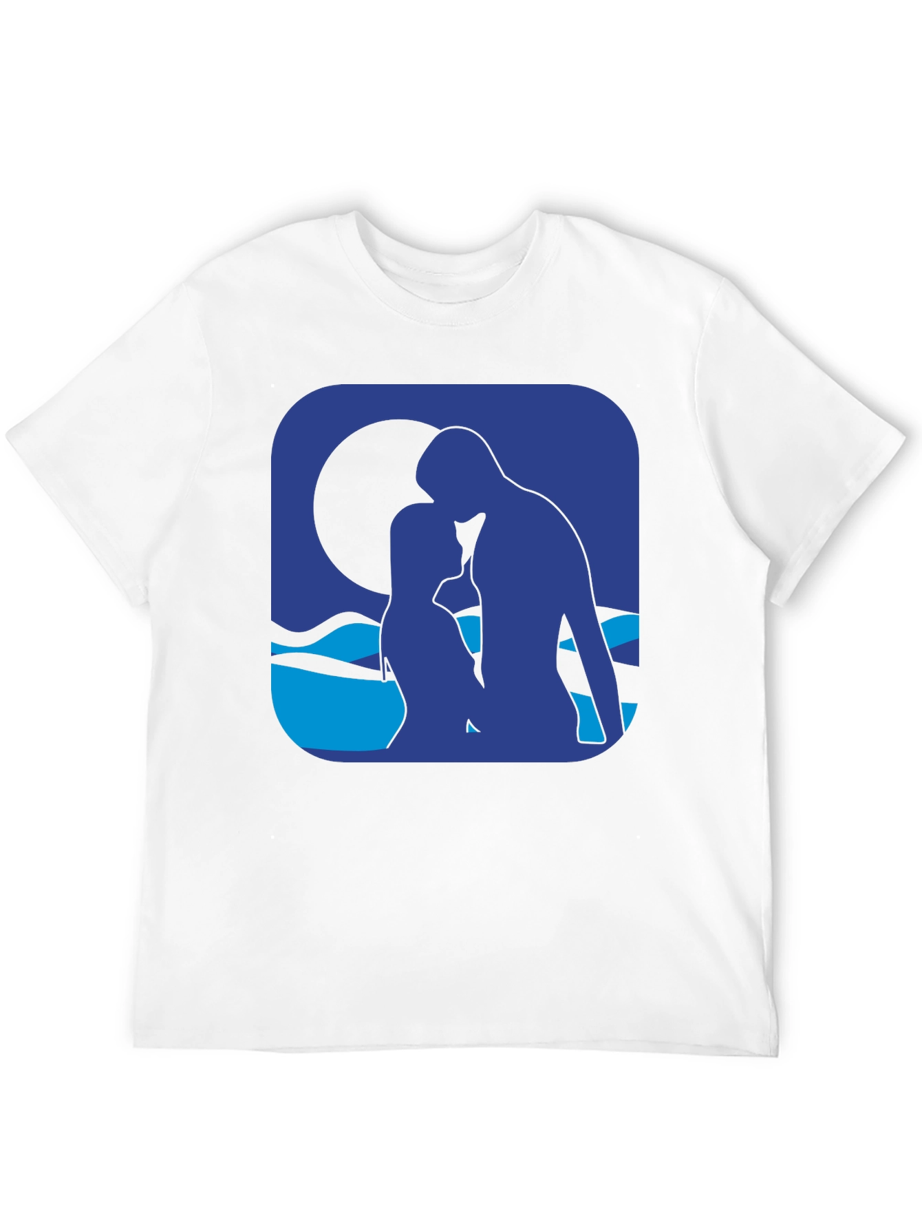 Romantic Silhouette Graphic T-Shirt