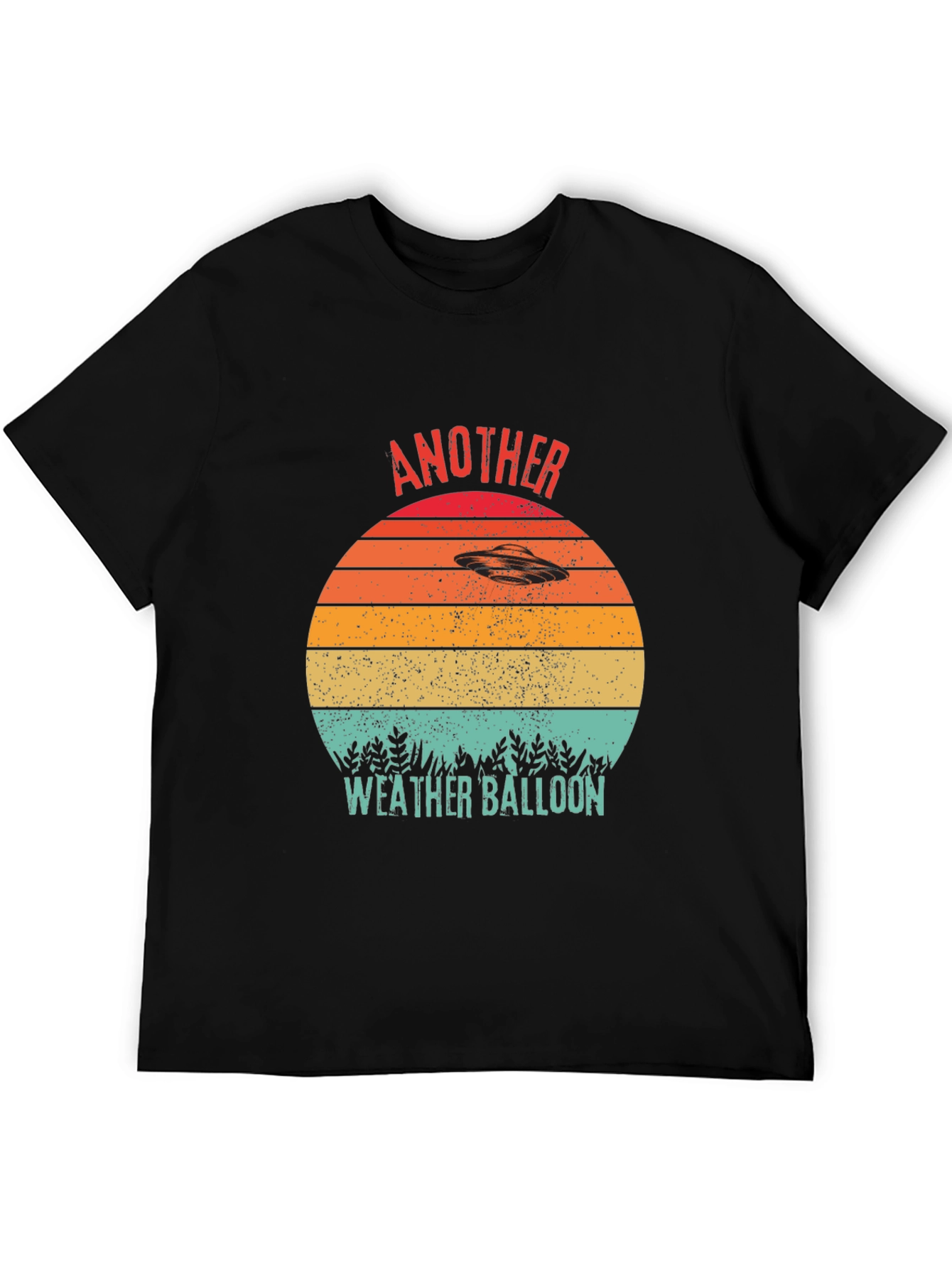 Retro UFO Weather Balloon T-Shirt