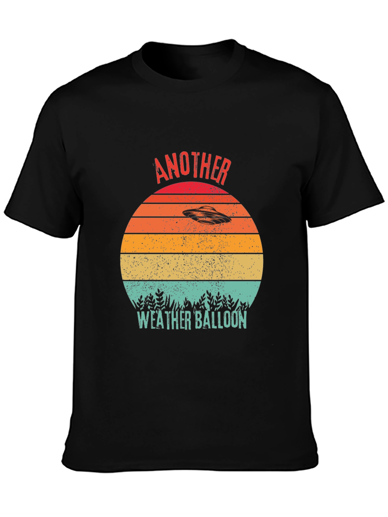 Retro UFO Weather Balloon T-Shirt