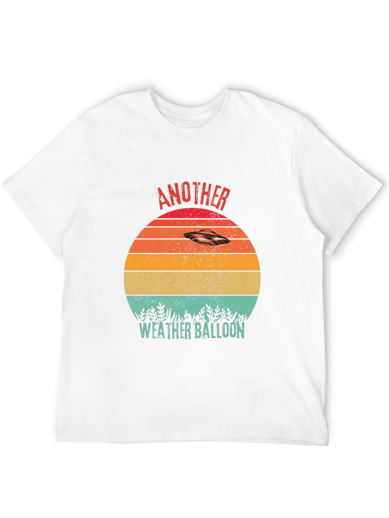 Retro UFO Weather Balloon T-Shirt