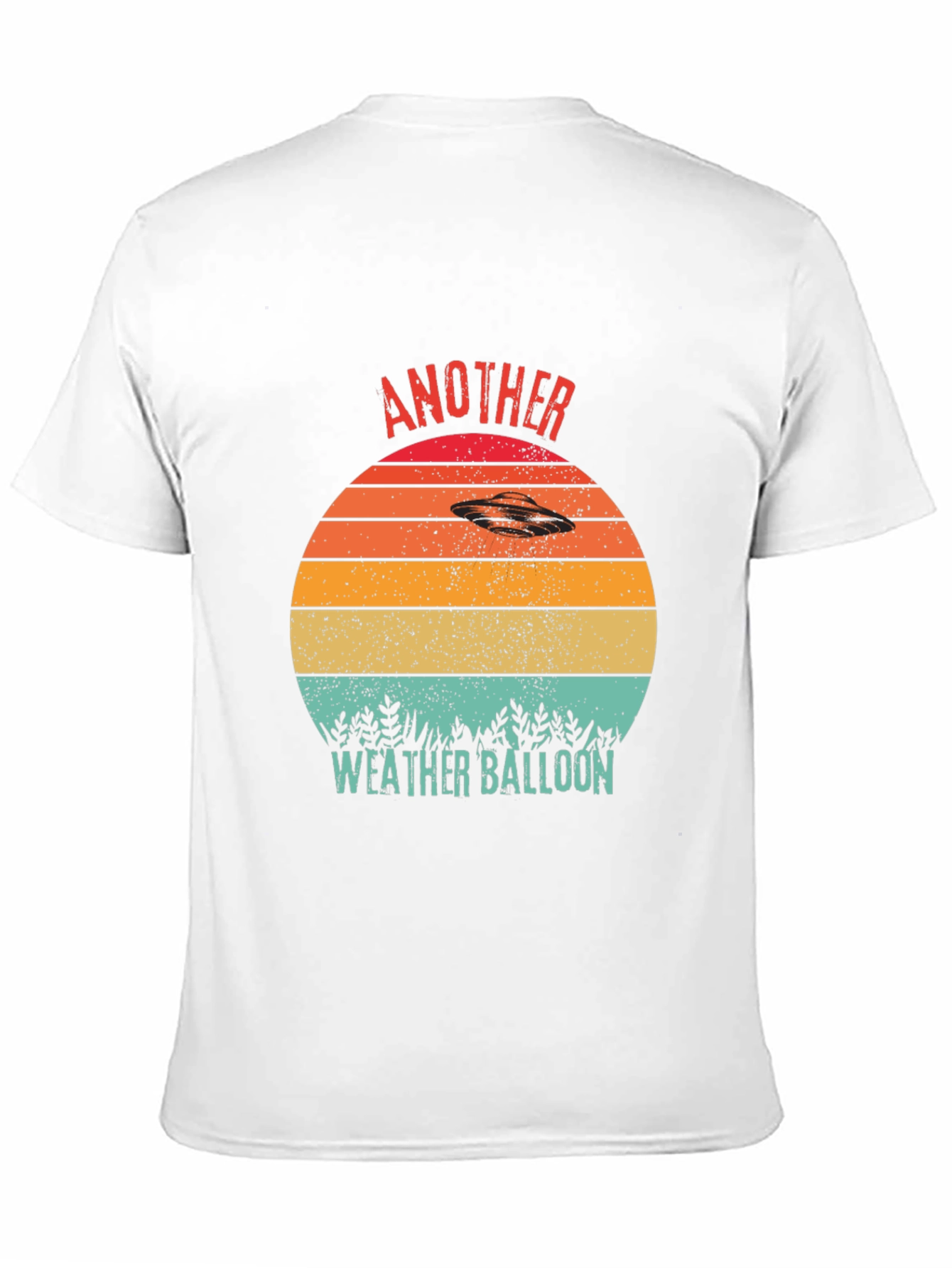 Retro UFO Weather Balloon T-Shirt