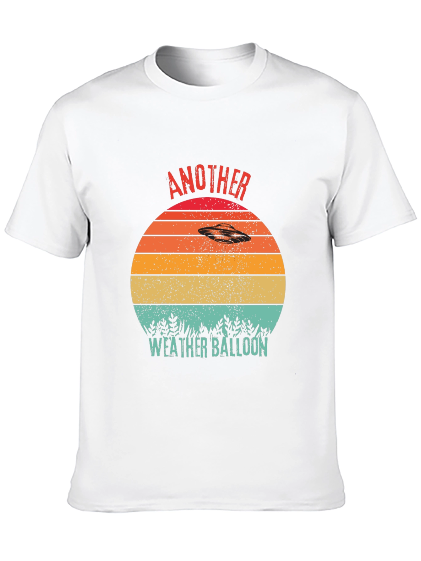 Retro UFO Weather Balloon T-Shirt