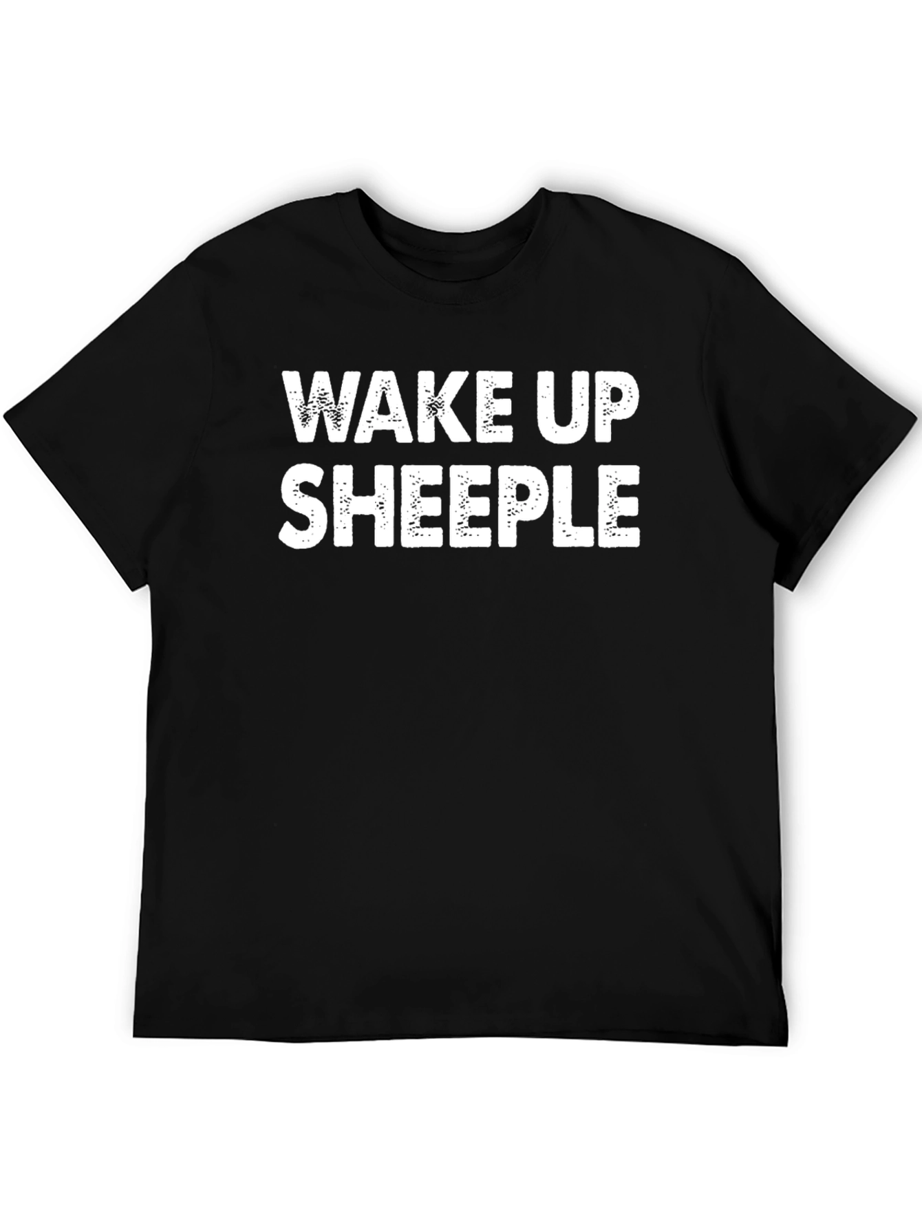 Wake Up Sheeple Black T-Shirt