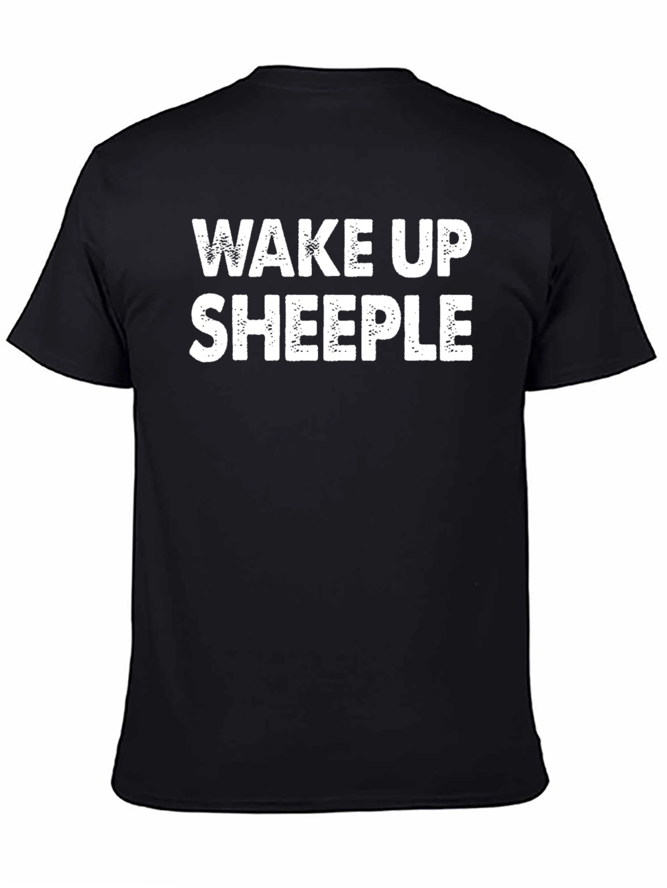 Wake Up Sheeple Black T-Shirt
