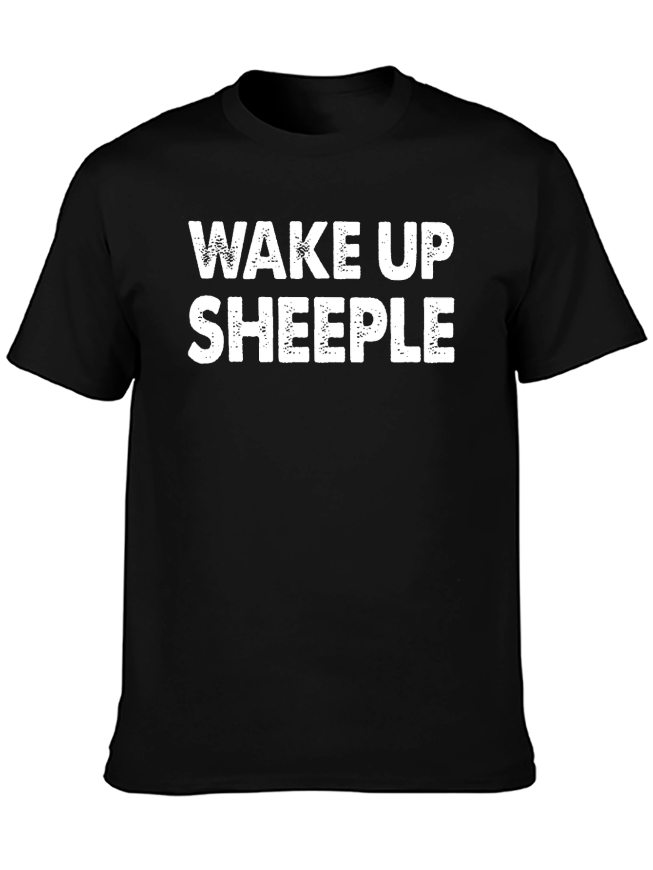 Wake Up Sheeple Black T-Shirt