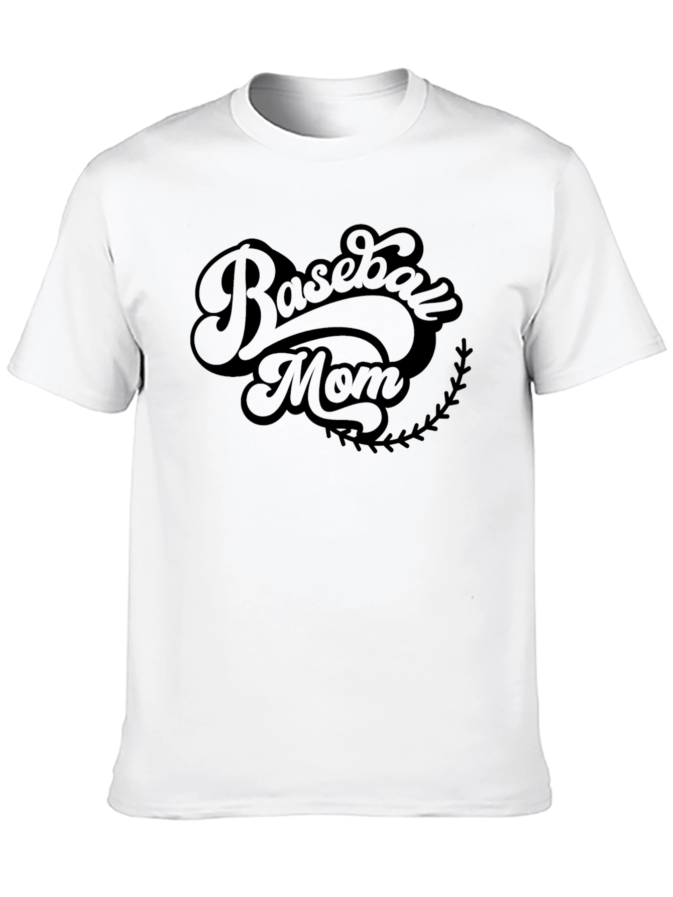 Baseball Mom T-Shirt - Stylish Sports Apparel