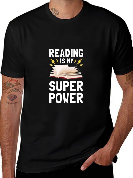 Reading is My Superpower Graphic Tee