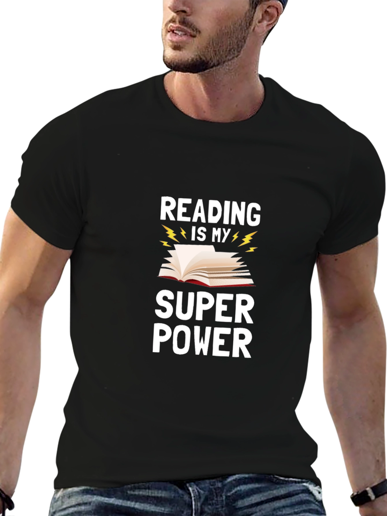 Reading is My Superpower Graphic Tee