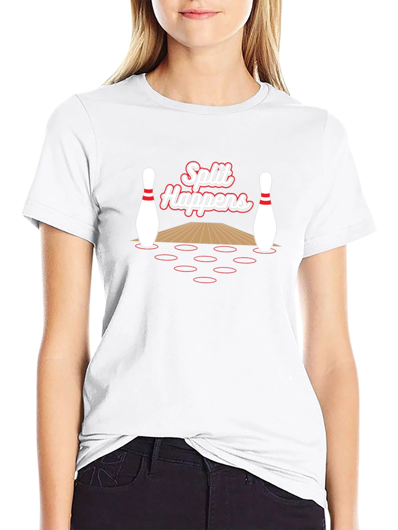 Split Happens Bowling T-Shirt - Classic Unisex Tee