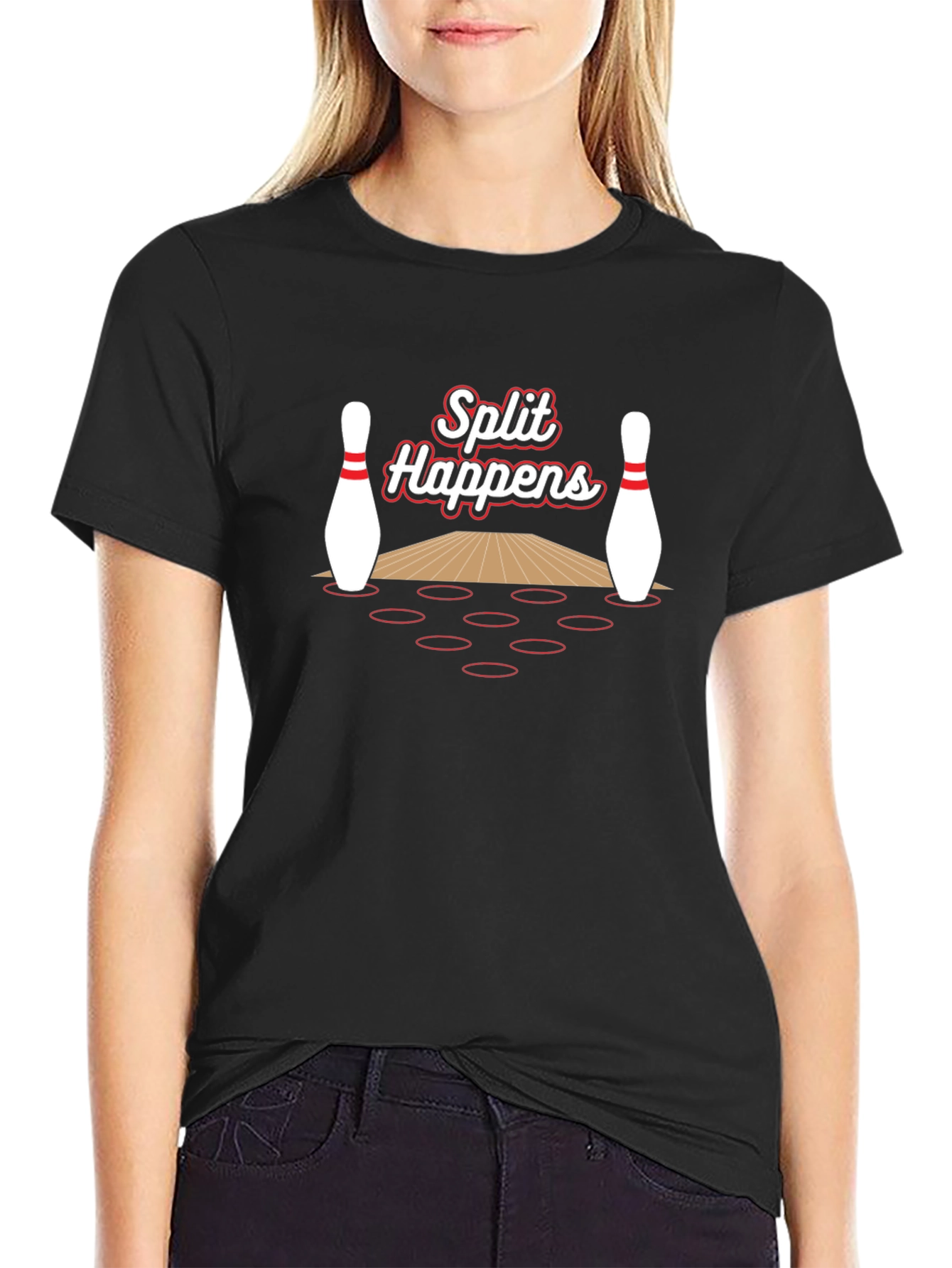 Split Happens Bowling T-Shirt - Classic Unisex Tee