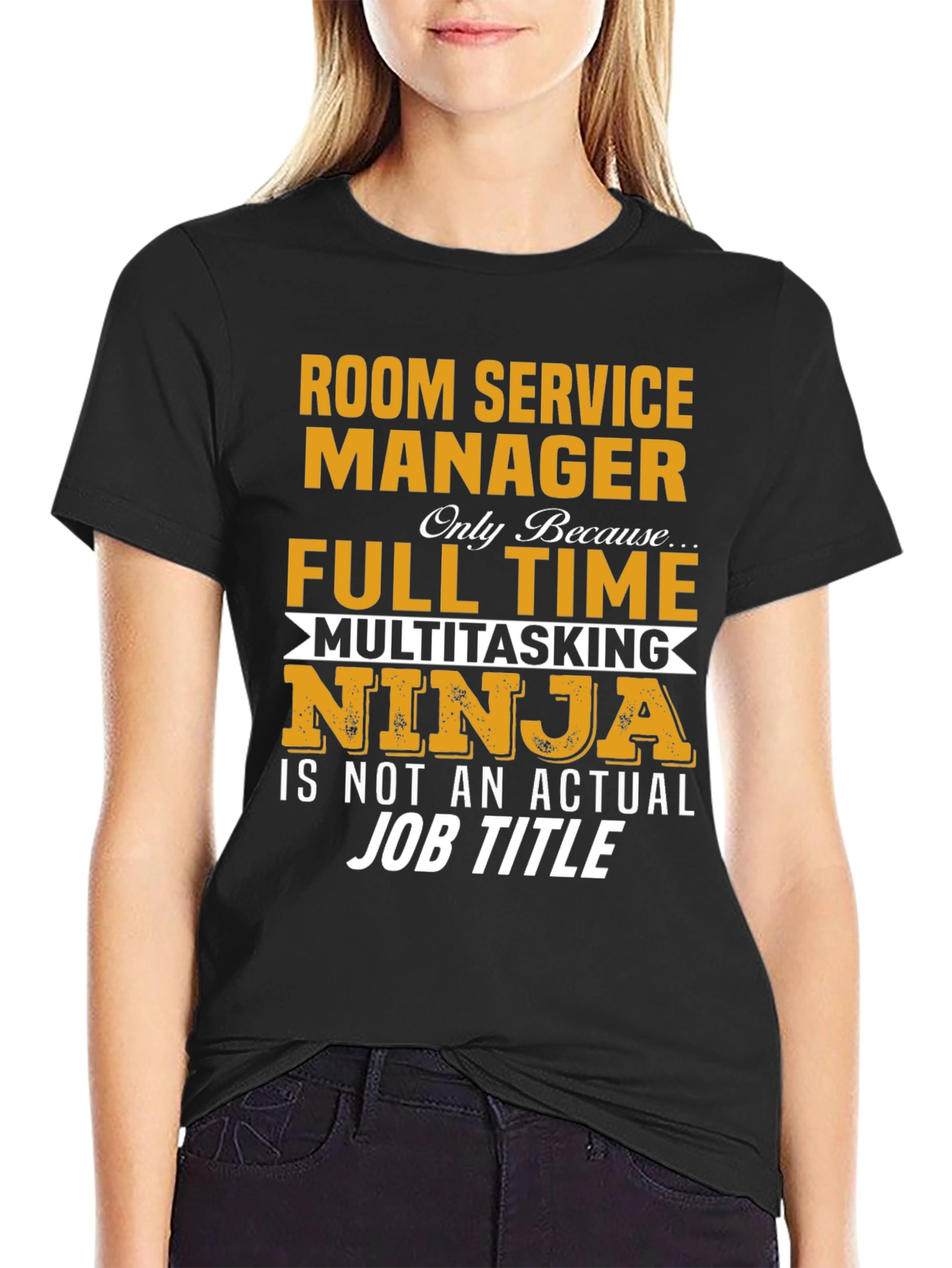 Room Service Manager Novelty T-Shirt