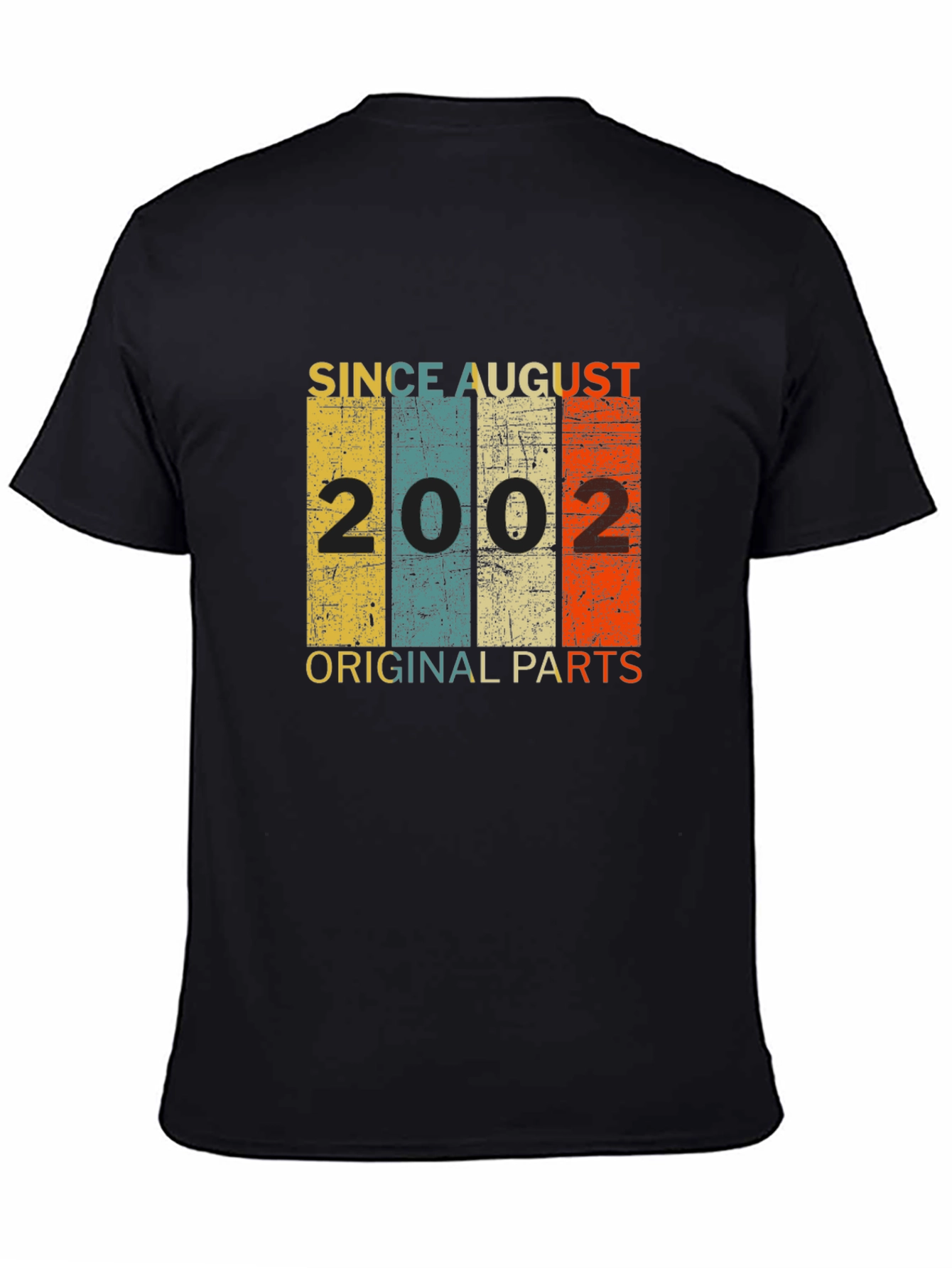 Since August 2002 Original Parts Birthday T-Shirt