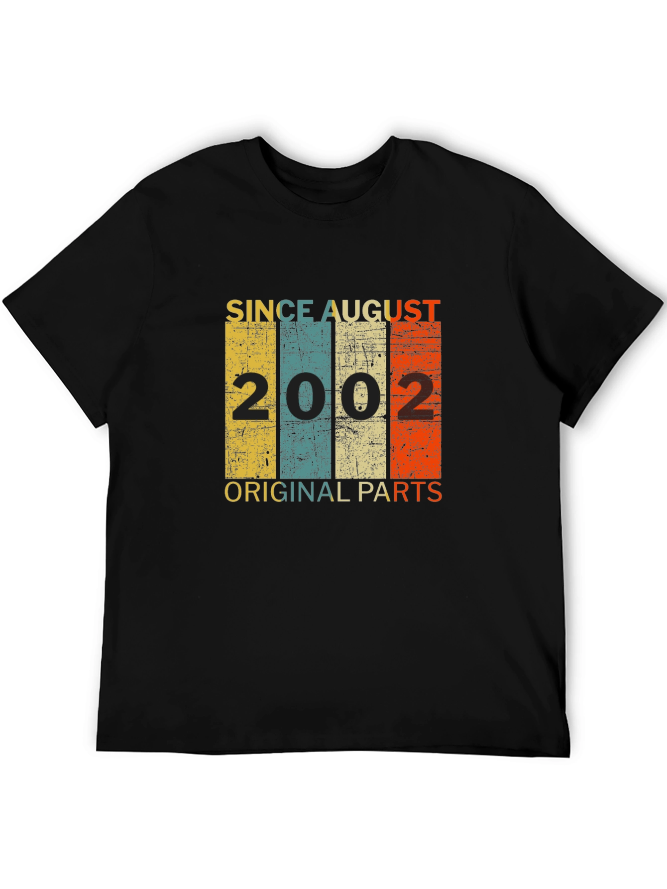 Since August 2002 Original Parts Birthday T-Shirt