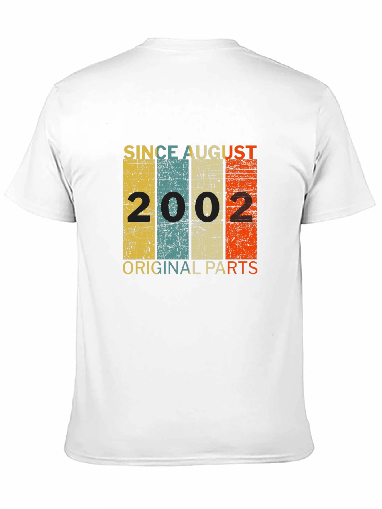 Since August 2002 Original Parts Birthday T-Shirt