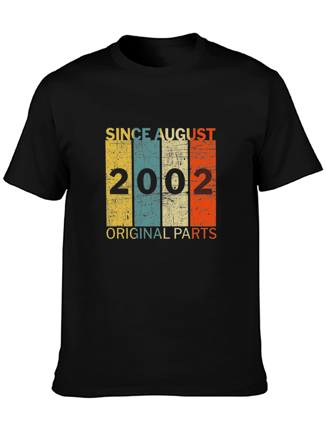 Since August 2002 Original Parts Birthday T-Shirt