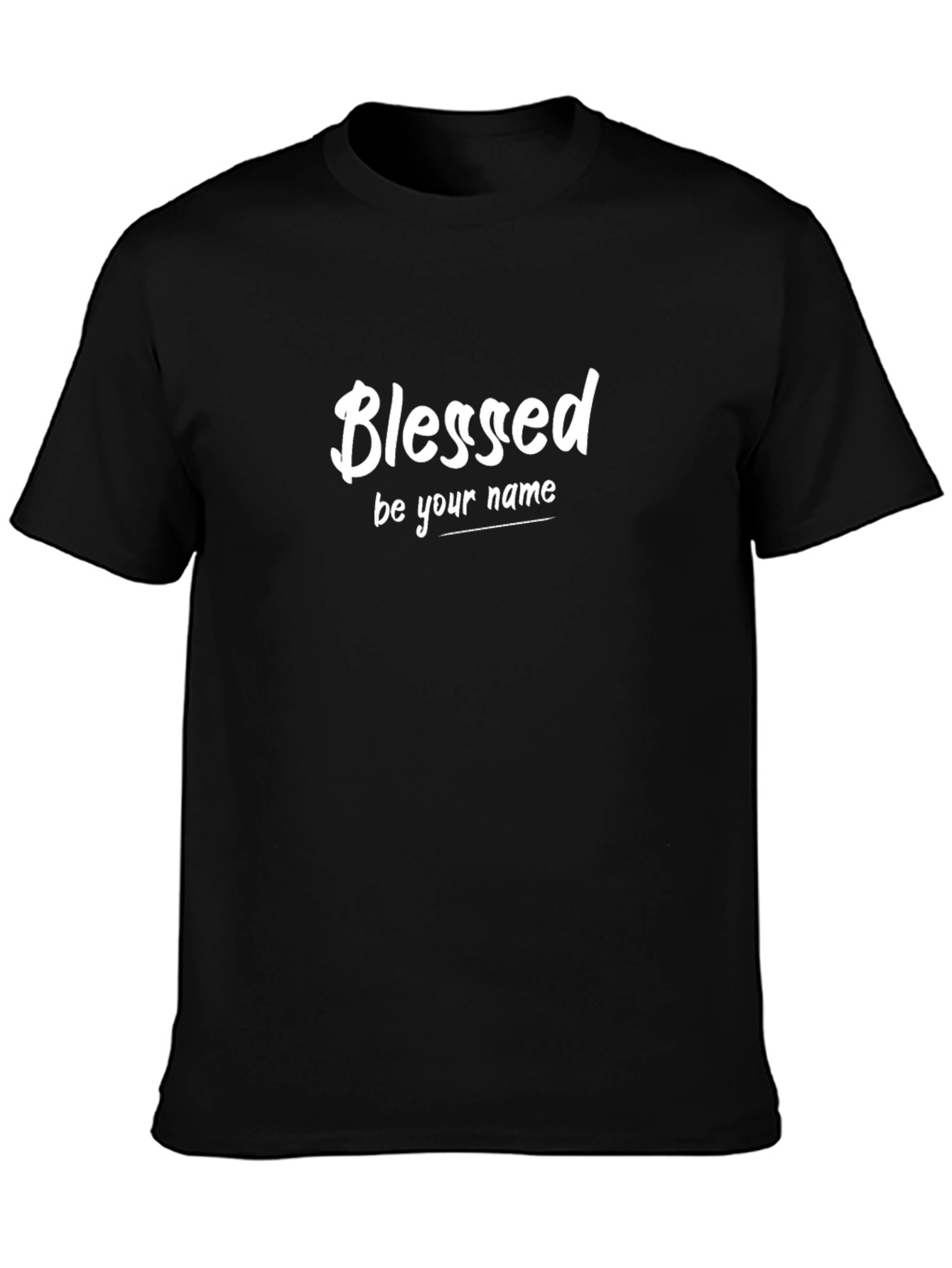 Blessed Be Your Name Black Graphic T-Shirt