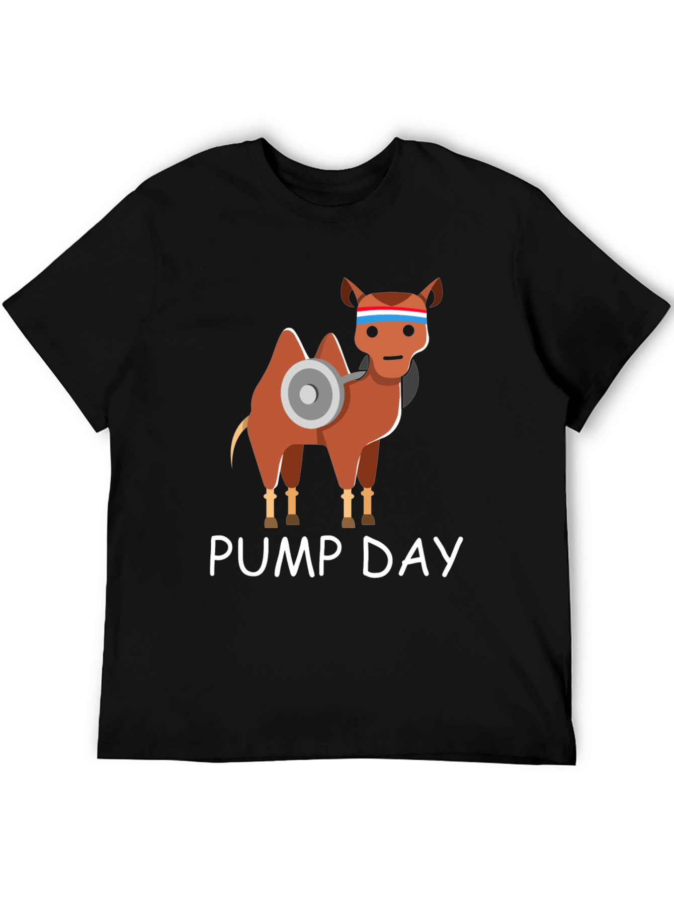 Camel Pump Day Graphic T-Shirt