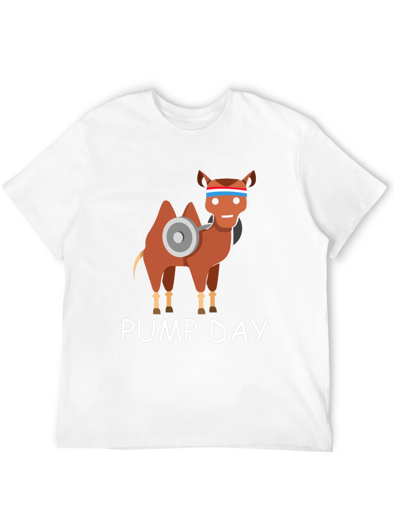 Camel Pump Day Graphic T-Shirt