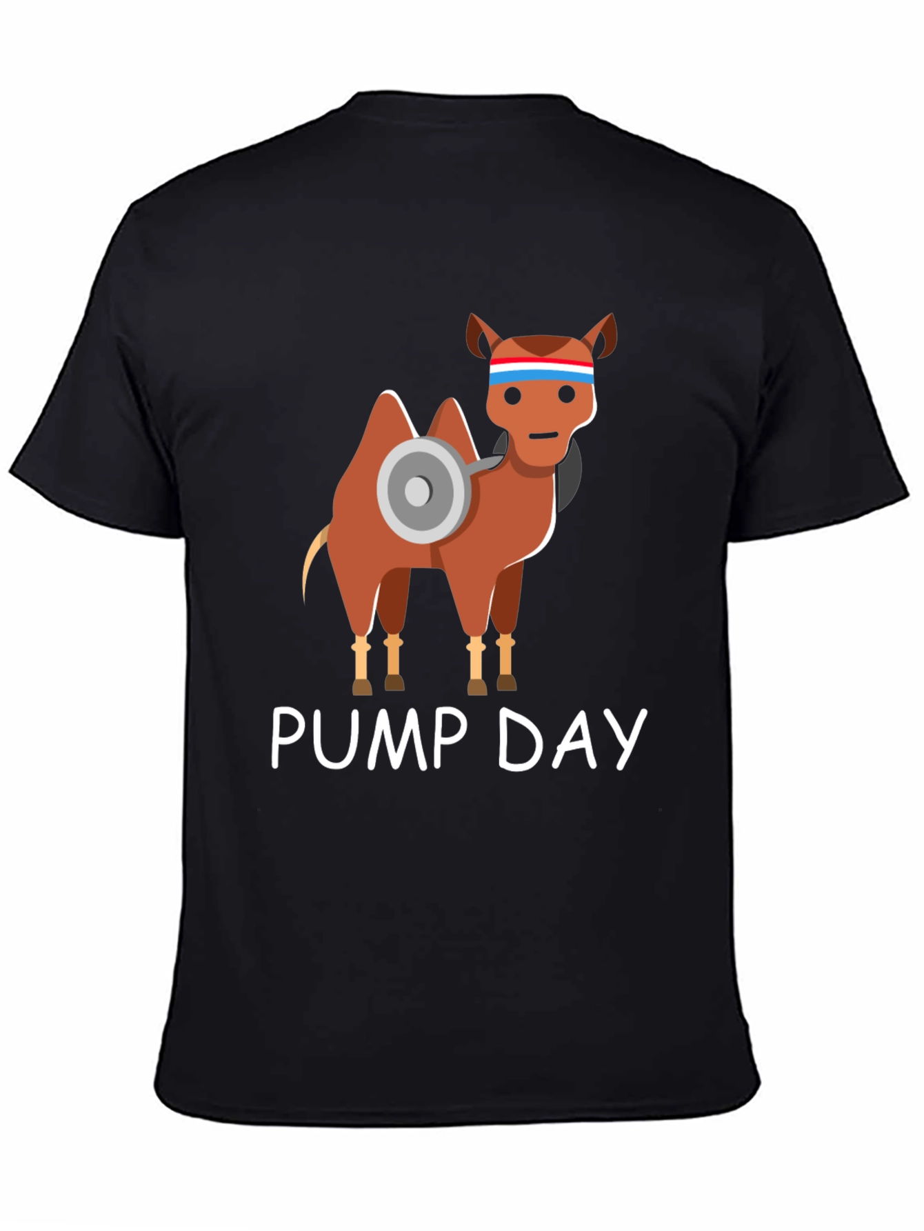 Camel Pump Day Graphic T-Shirt