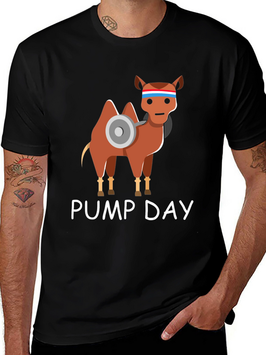 Camel Pump Day Graphic T-Shirt