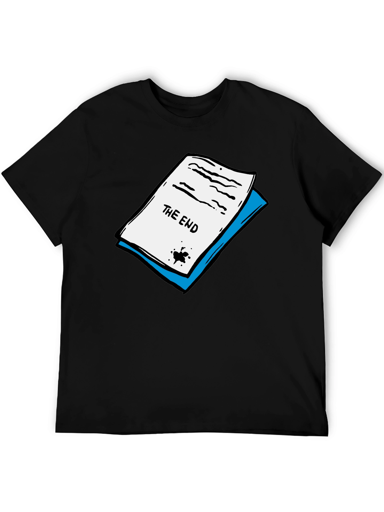The End Graphic Print Crew Neck T-Shirt