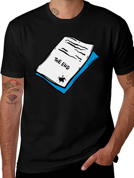 The End Graphic Print Crew Neck T-Shirt