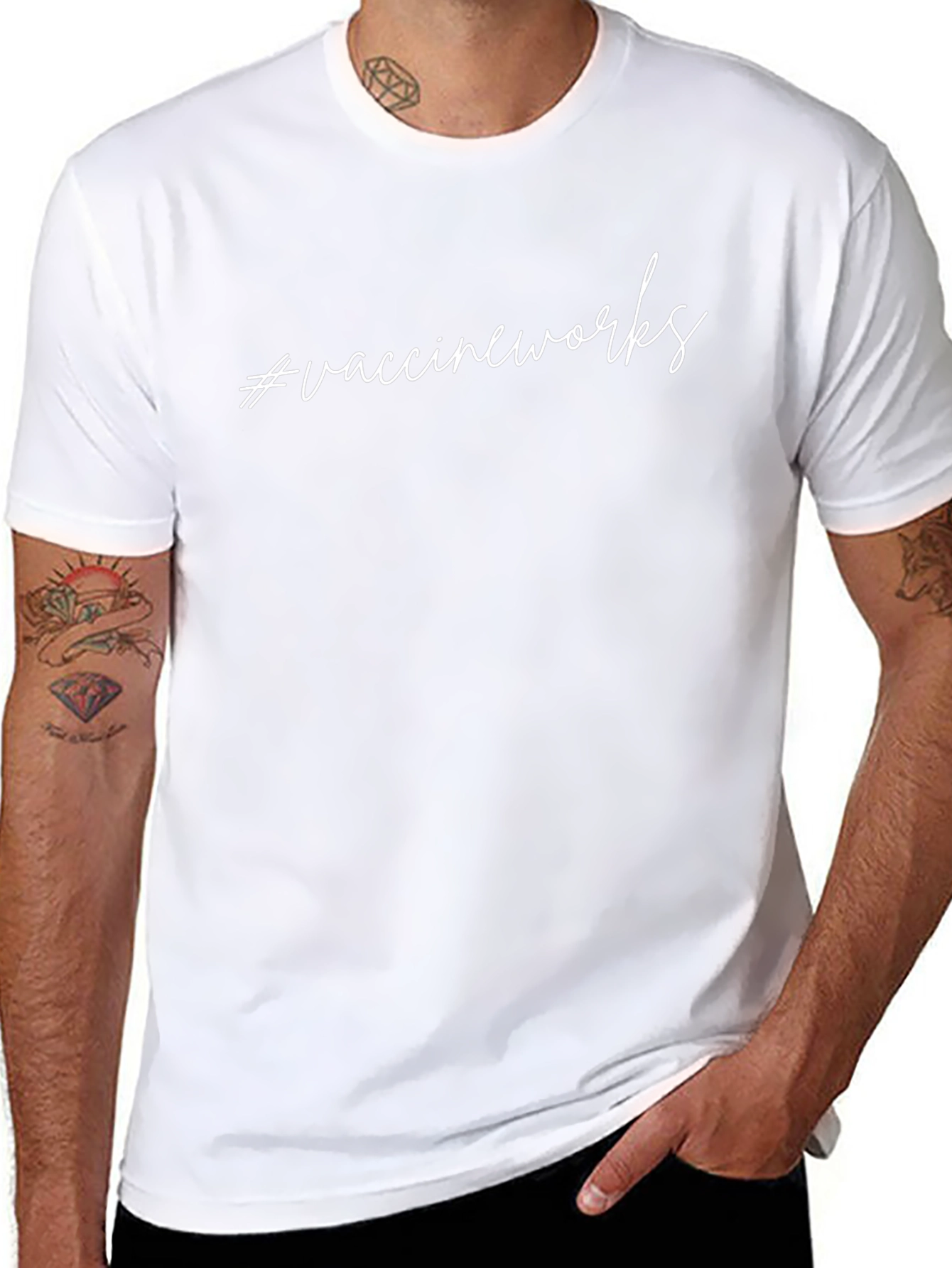 #VaccineWorks Graphic Tee - Stylish & Comfortable