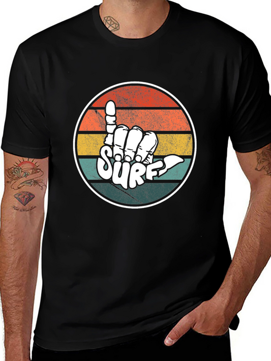 Retro Surf Hang Loose Graphic Tee