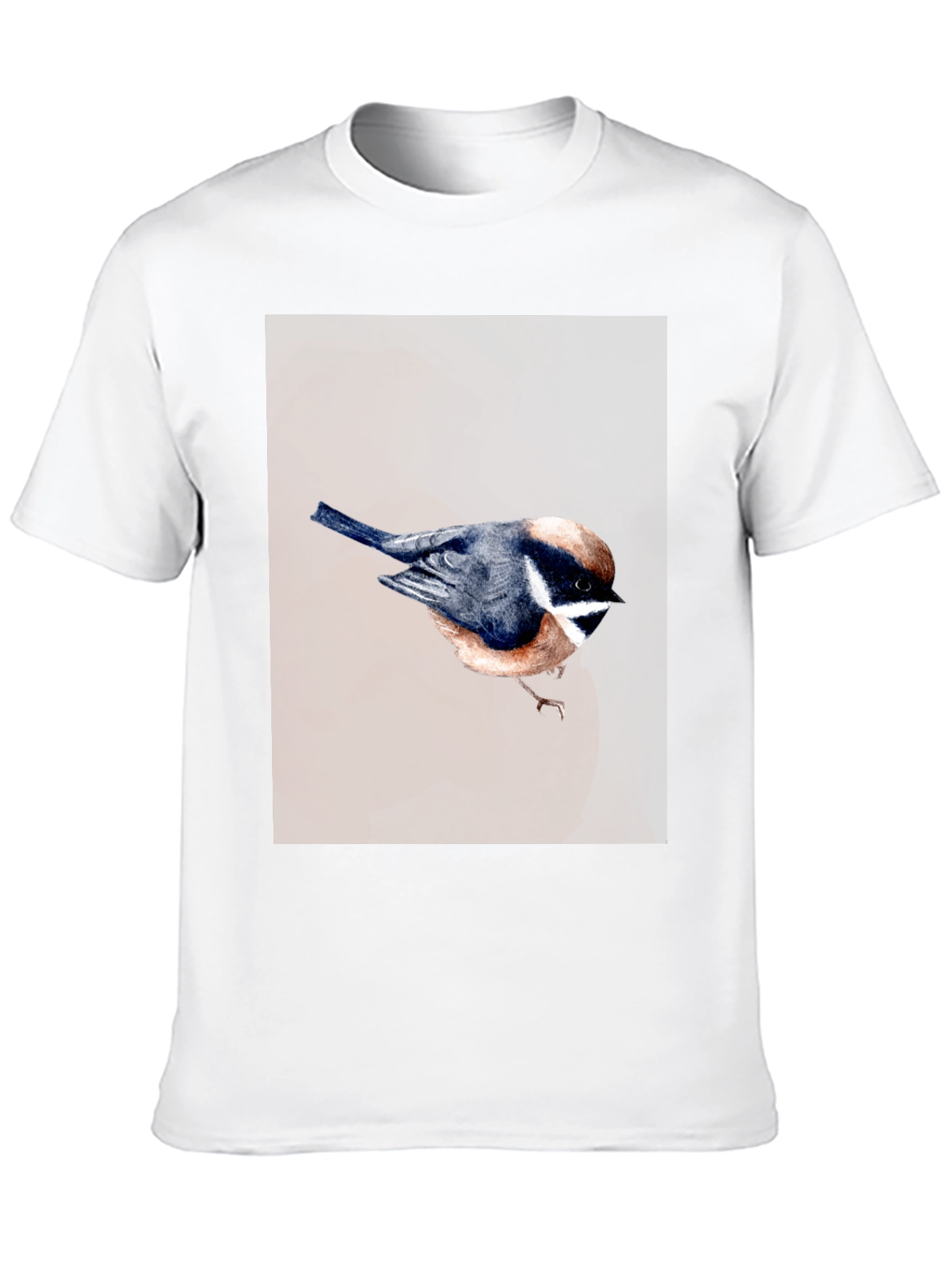 Bird Graphic T-Shirt - Black