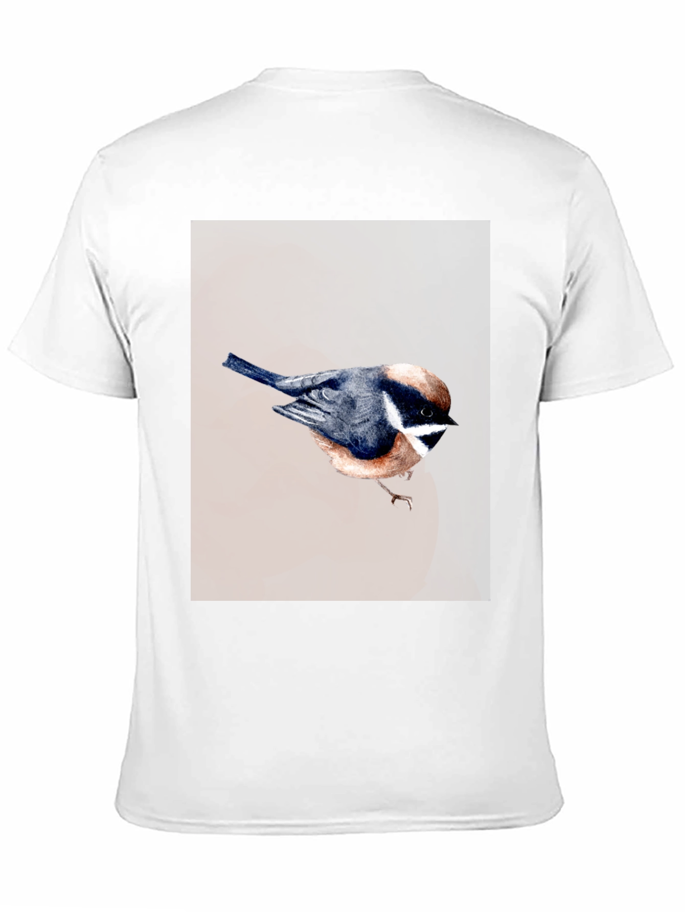 Bird Graphic T-Shirt - Black