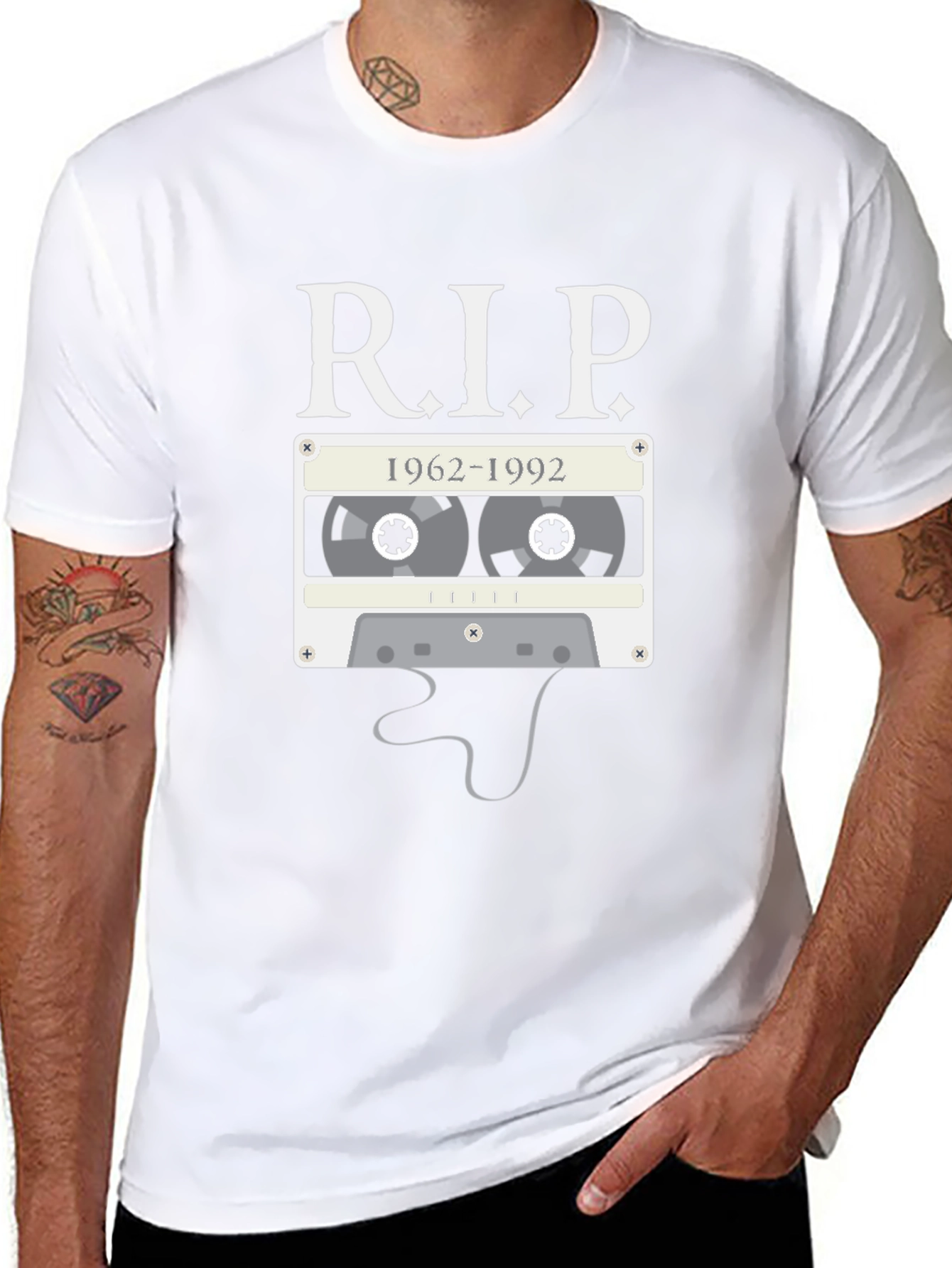 R.I.P. Cassette Tape T-Shirt