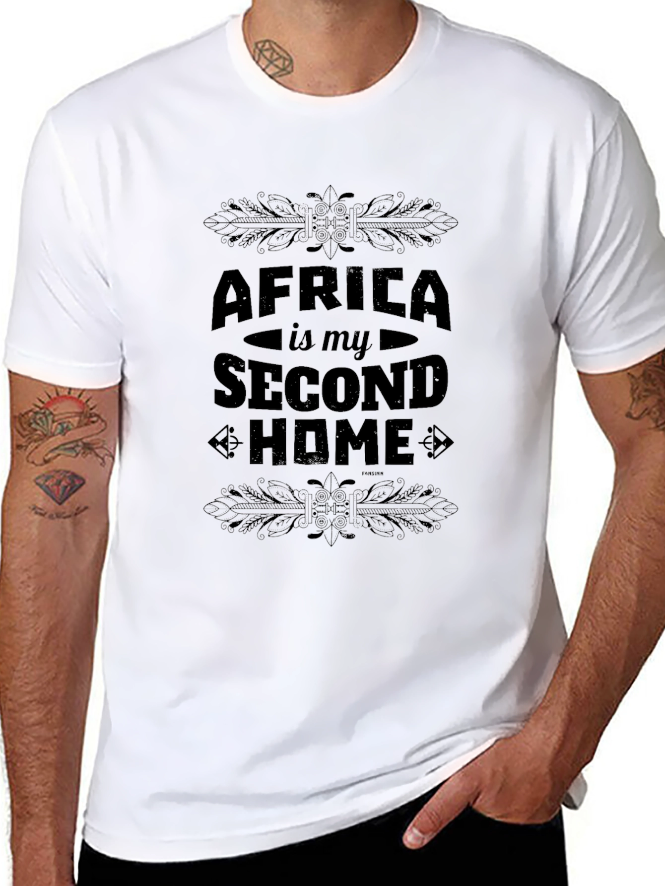 Africa is My Second Home Graphic Tee