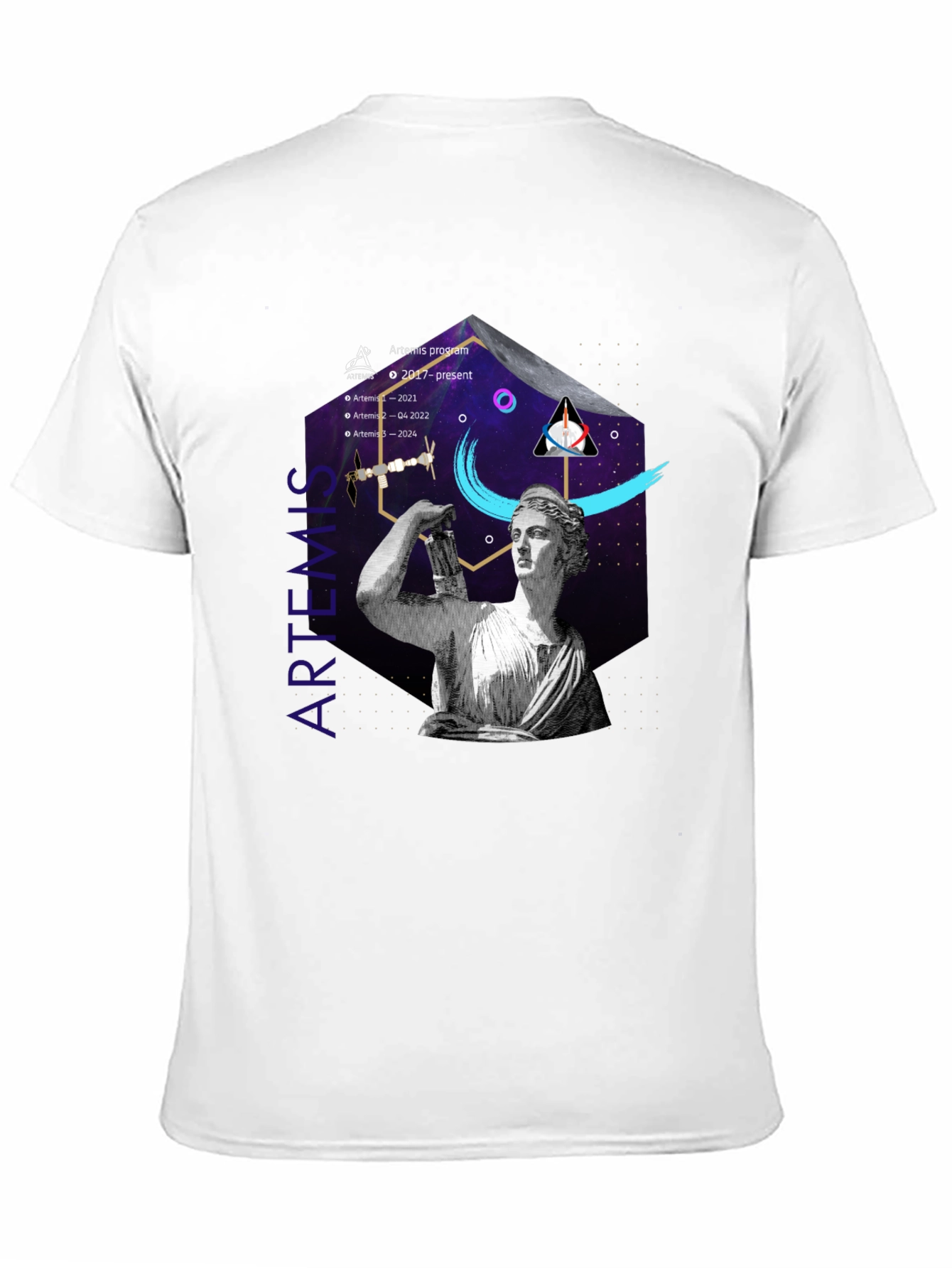 Artemis Program Black T-Shirt