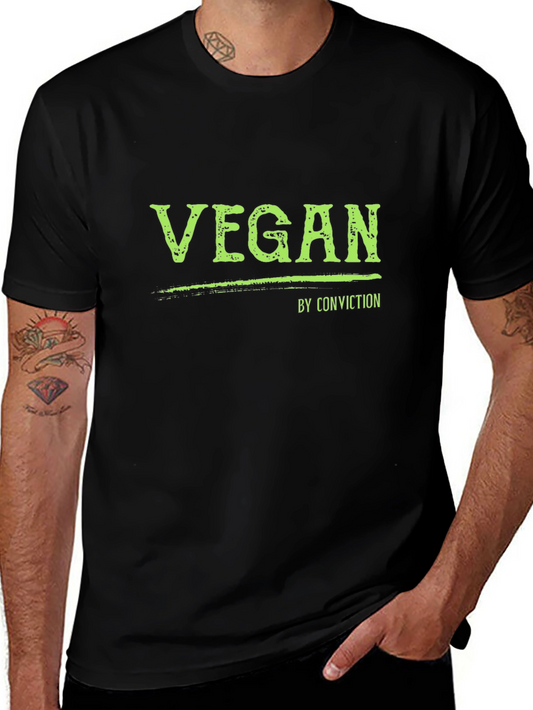 Vegan by Conviction Black T-Shirt