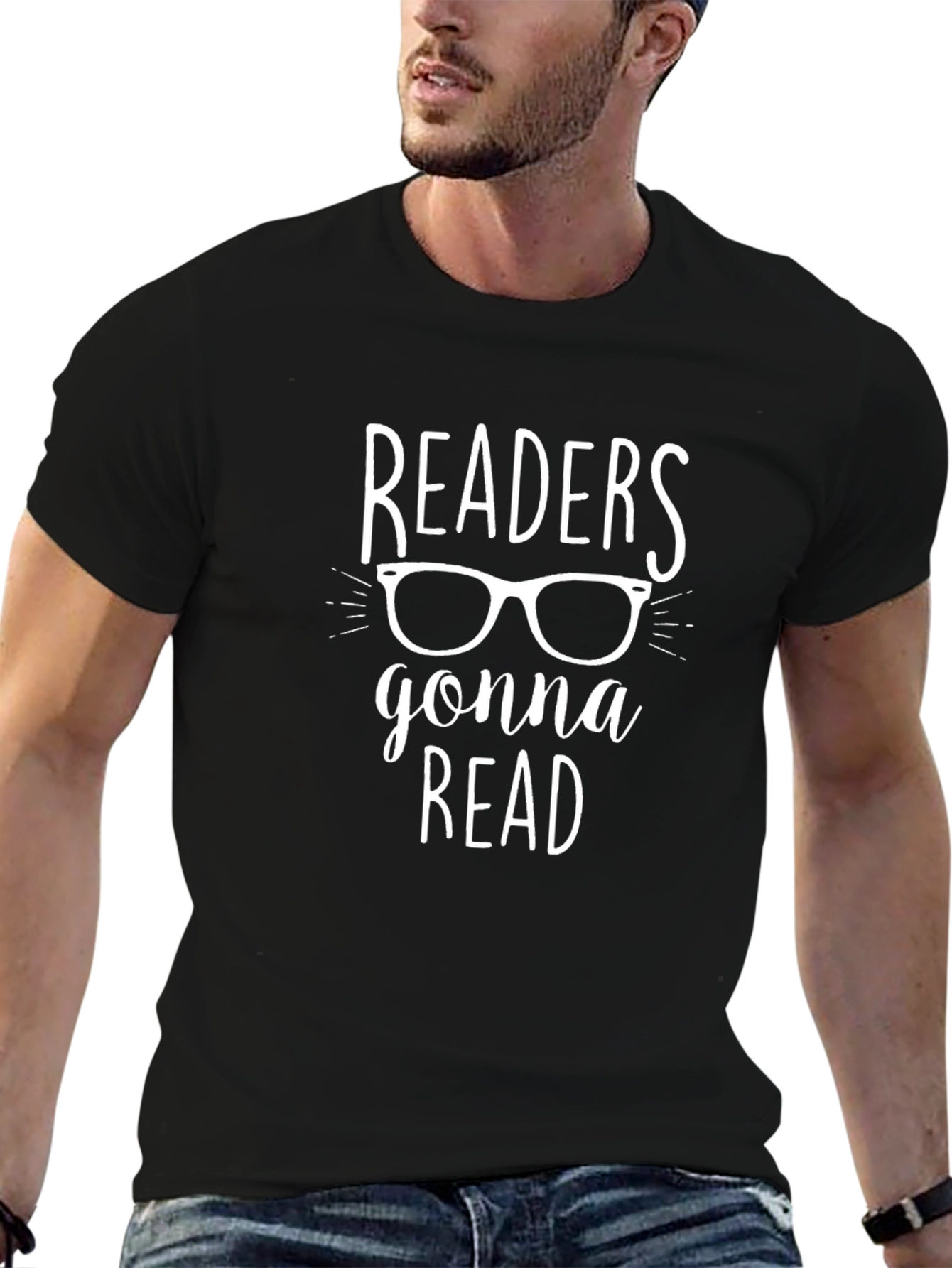 Readers Gonna Read Graphic Tee - Black