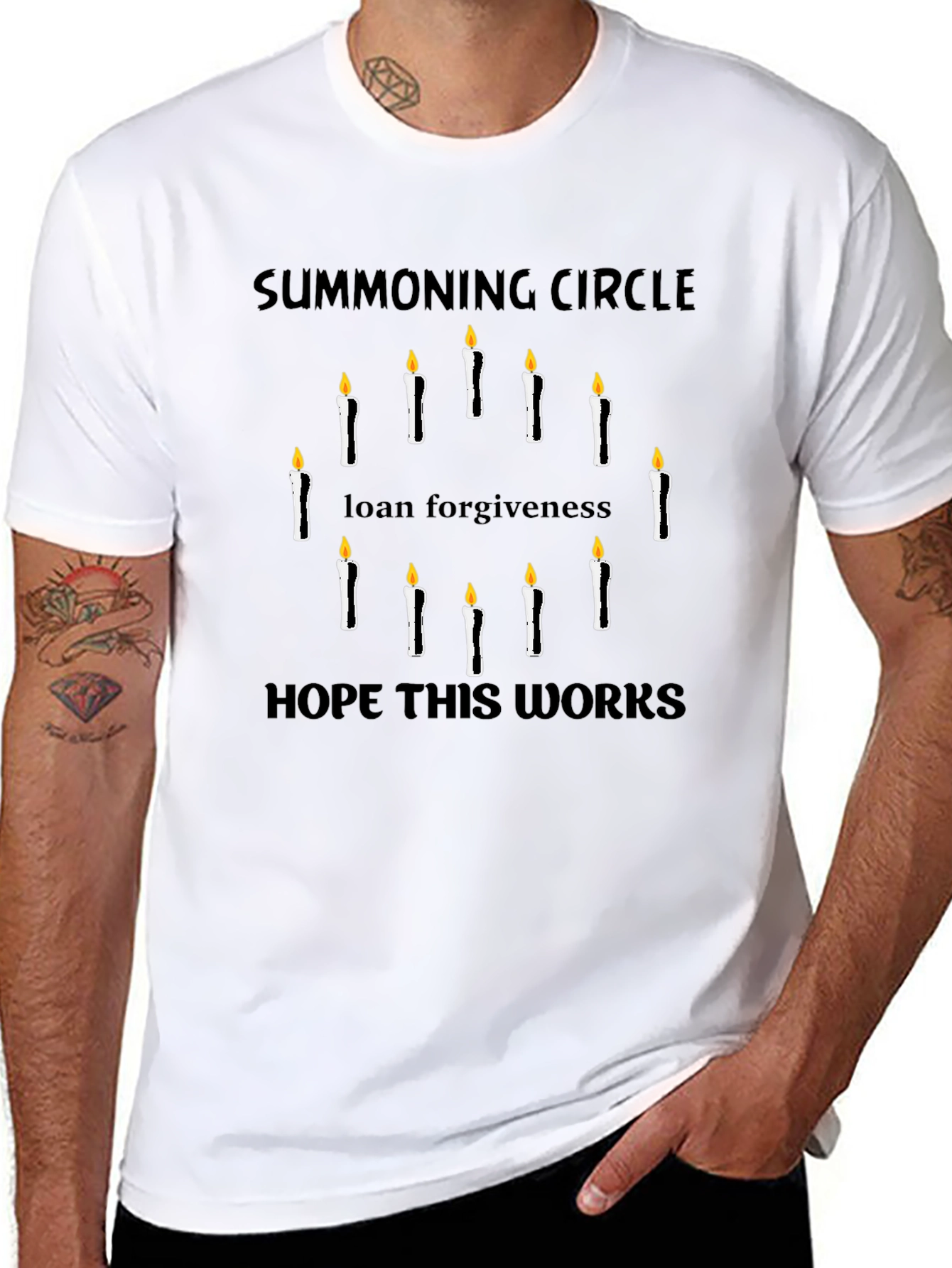 Summoning Circle Loan Forgiveness T-Shirt