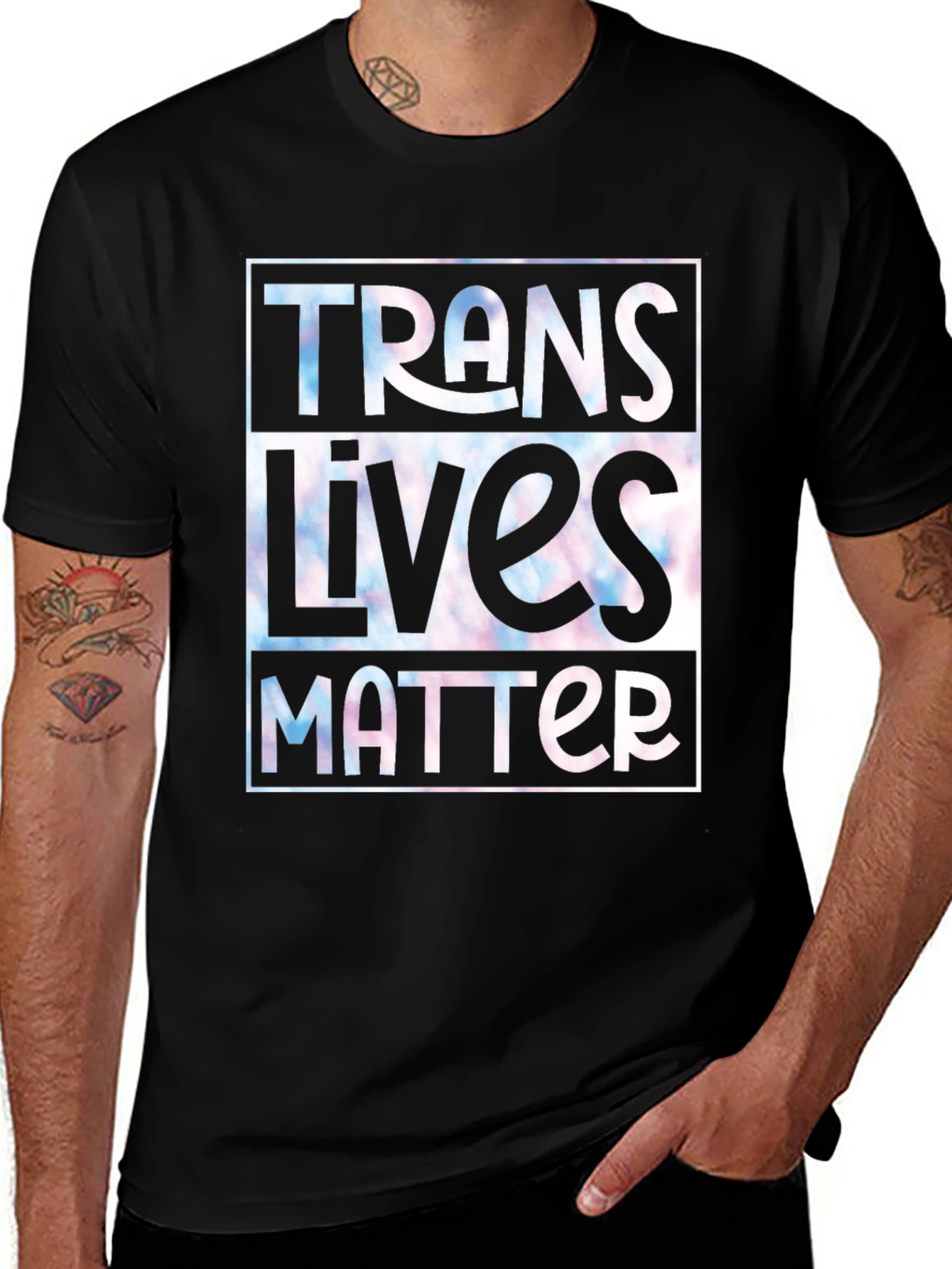 Trans Lives Matter Graphic Tee