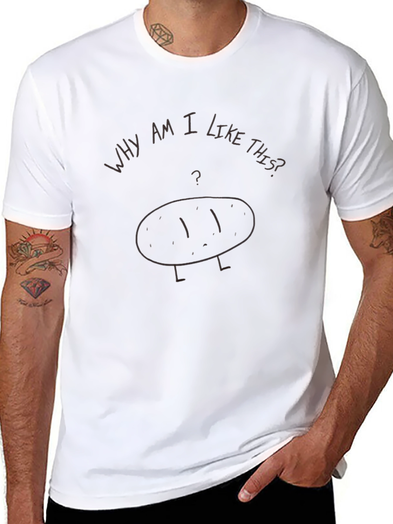 Why Am I Like This? Funny Graphic Tee