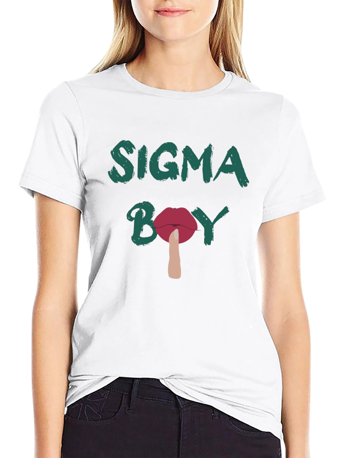 Sigma Boy Graphic T-Shirt - Black