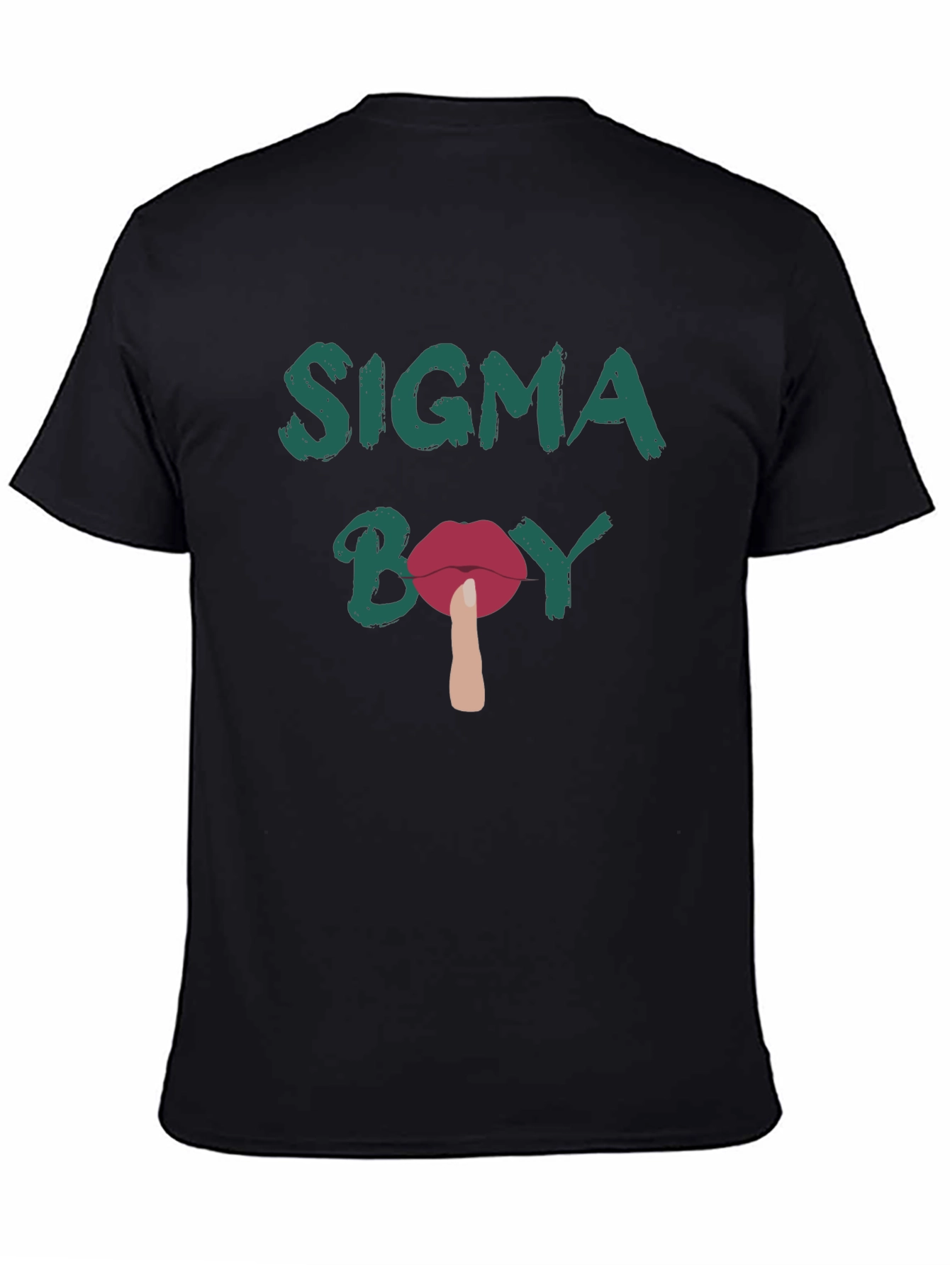 Sigma Boy Graphic T-Shirt - Black