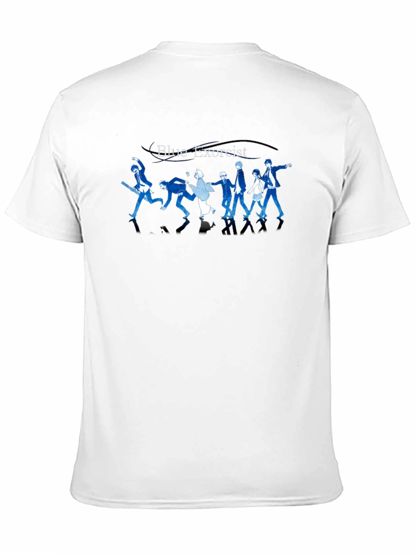 Blue Exorcist Anime T-Shirt - Unisex Black Tee