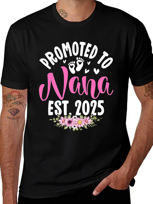 Promoted to Nana Est. 2025 T-Shirt