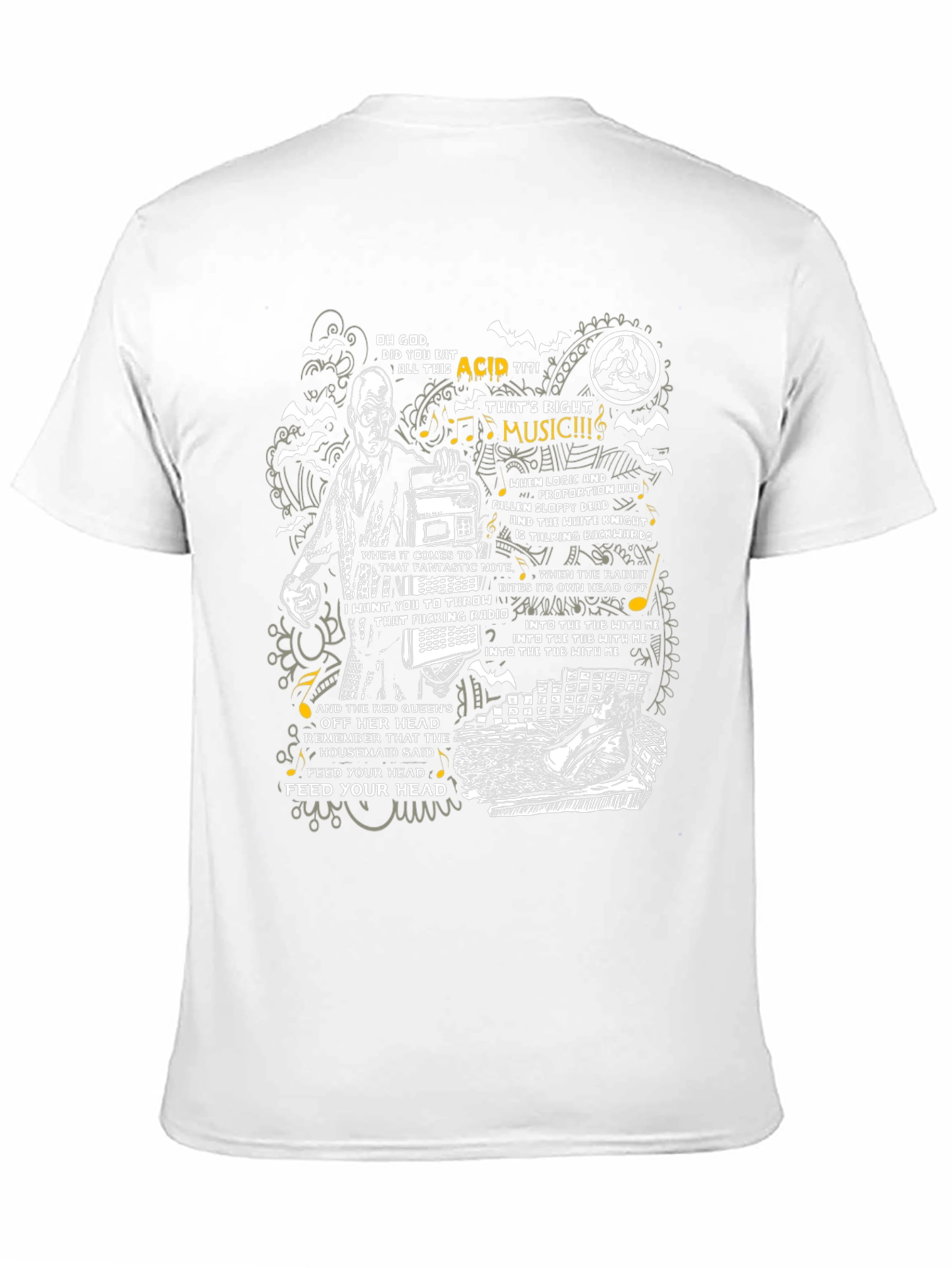 Acid Music Graphic T-Shirt - Psychedelic Tee