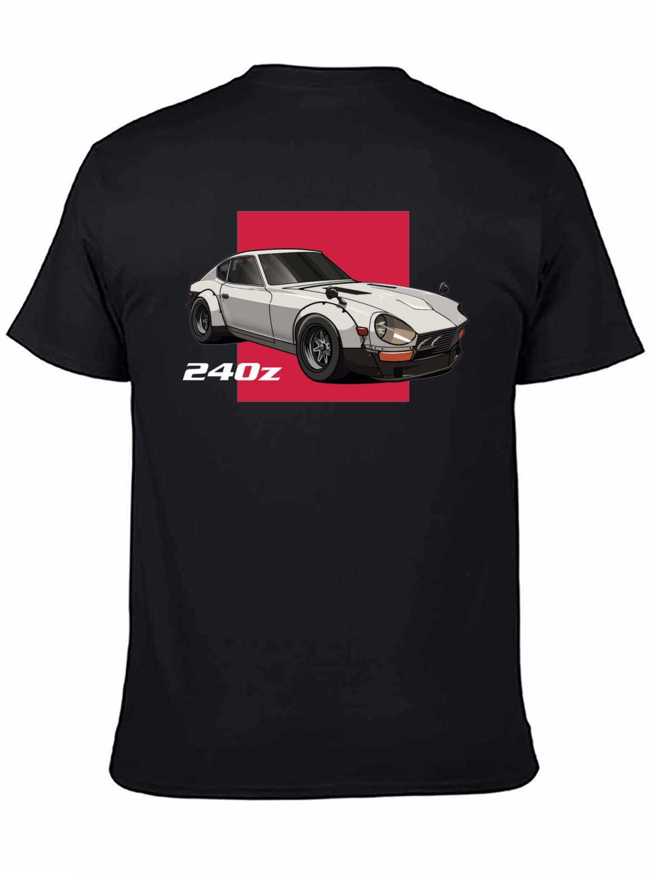240z Car Graphic T-Shirt - Classic Automotive Design