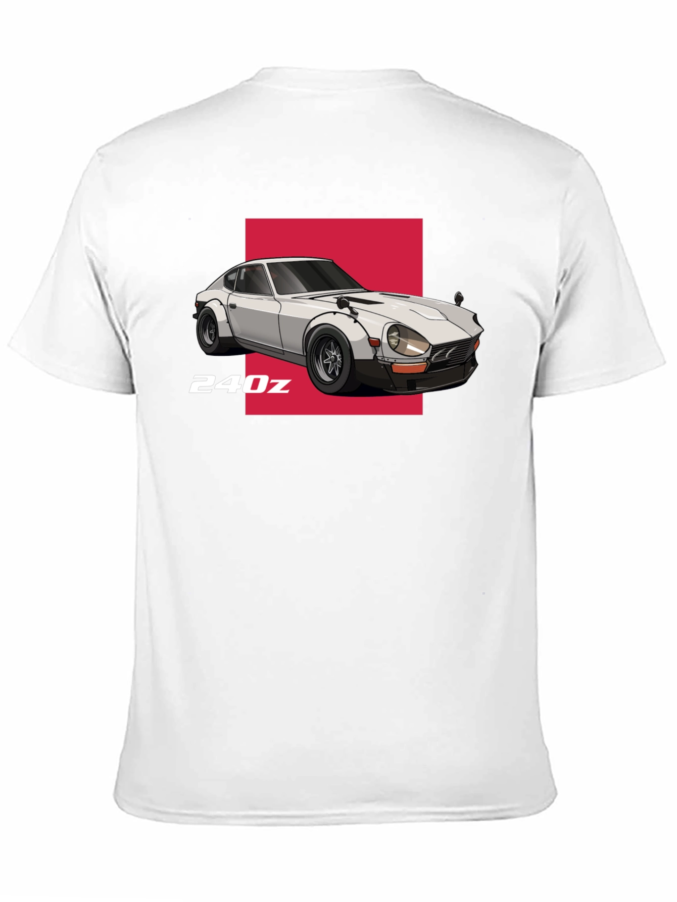 240z Car Graphic T-Shirt - Classic Automotive Design